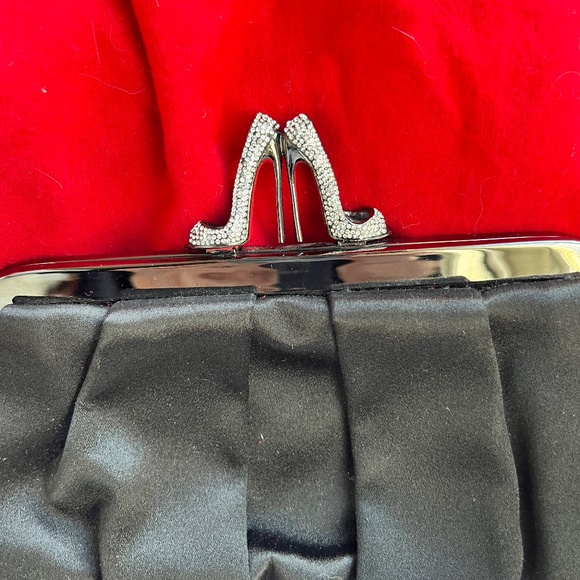 Christian Louboutin evening clutch with crystal red soled shoes - Picture 3 of 5